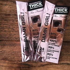 Too faced damn girl mascara double pack full-size